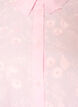 Skjorte med blomsterbroderi og vide ermer, Rosa, Packshot image number 2