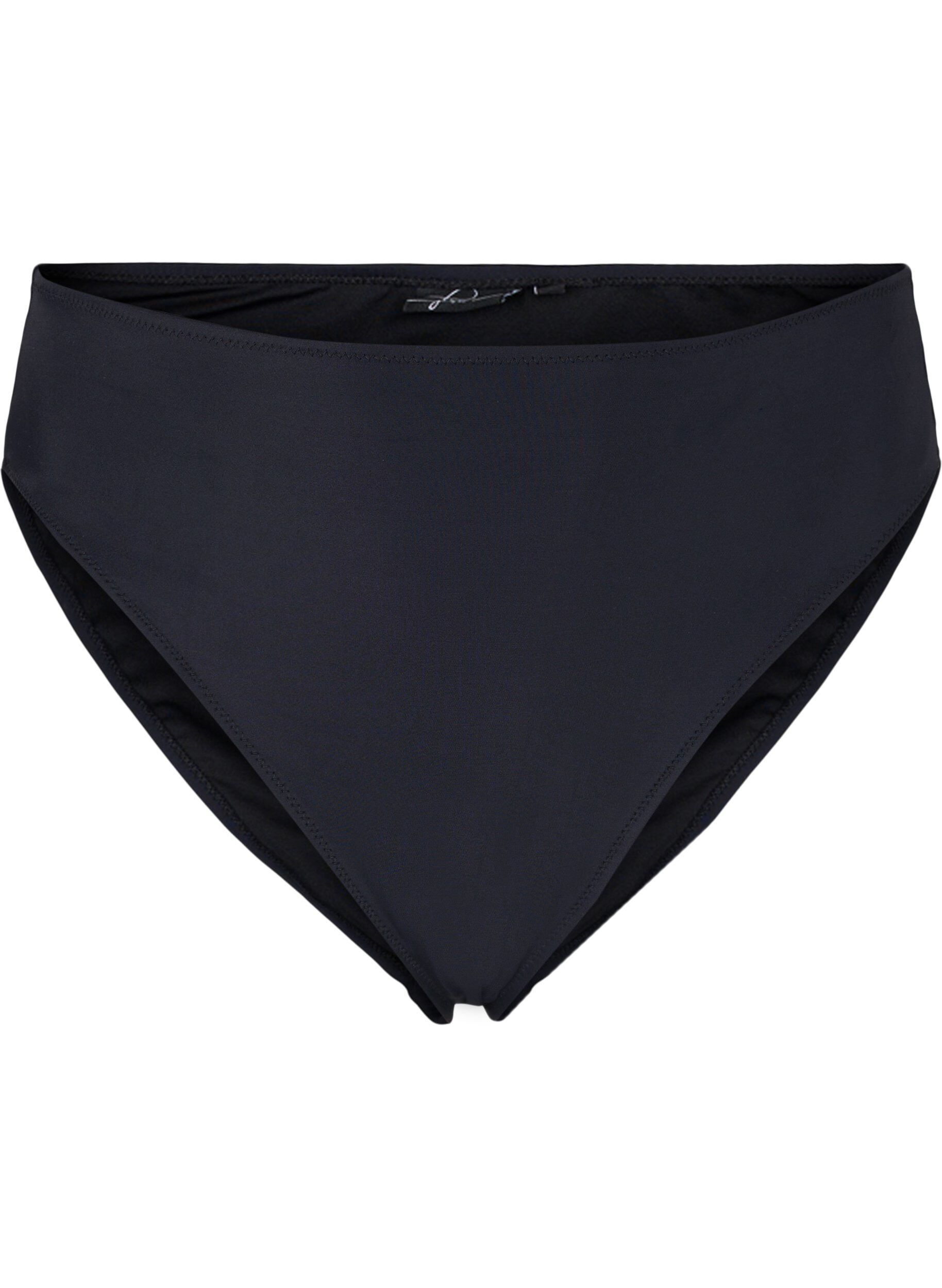 Zizzi Bikinibukse med h&oslash;yt liv, Black, Packshot image number 0