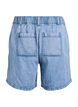 L&oslash;se denimshorts med h&oslash;y midje, Bl&aring;, Packshot image number 1