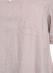 Tunika i lin og viskose med A-form, Beige, Packshot image number 2