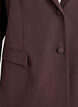 Klassisk blazer med knappelukking, Brun, Packshot image number 2