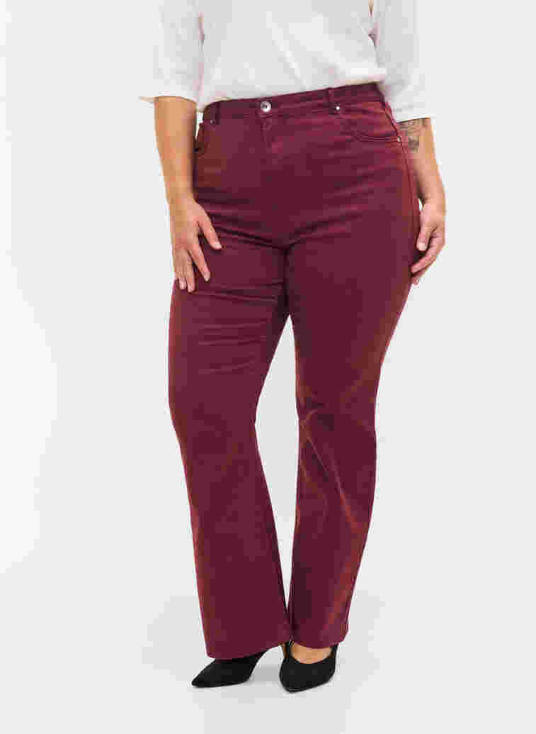 Jeans med sleng og ekstra høyt liv, Port Royale, Model image number 2