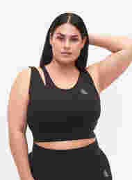 Sports-BH med utskjært parti, Black, Model