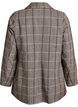 Klassisk rutete blazer, Gr&aring;, Packshot image number 1