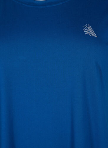 Kortermet trenings-T-skjorte, Poseidon, Packshot image number 2