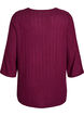 Løs bluse med 3/4-ermer, Mørk Bordeaux, Packshot image number 1