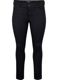 Viona jeans med normal midje, Black