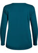 Basis jersey topp med lange ermer, Gr&oslash;nn, Packshot image number 1