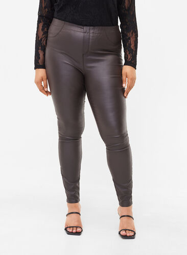 Coated leggings, After Dark, Model image number 3