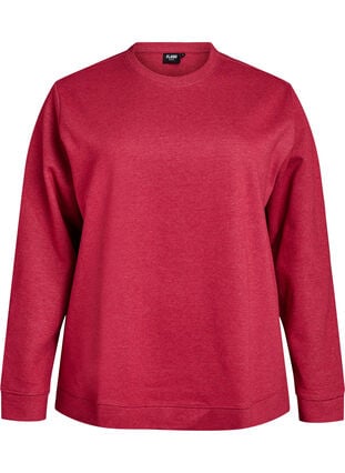 Zizzi FLASH - Genser med crewneck, Rød, Packshot image number 0