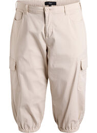 Cargo knickers med høy midje, Pumice Stone
