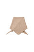 Strikket trekantskjerf, Beige, Packshot image number 1