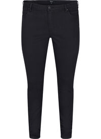 Ekstra slim Sanna jeans med normal høyde på livet