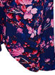 Midikjole i viskose med blomstermønster, B. Blue Pink Flower, Packshot image number 2