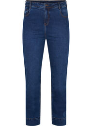 Regular fit Megan jeans med ekstra høyt liv, Blue denim