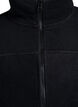 Fleecejakke med lommer, Svart, Packshot image number 2