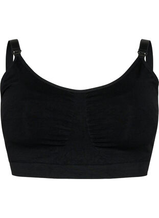 Zizzi Amme-BH, Svart, Packshot image number 0