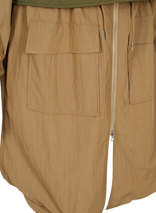 Zizzi Parkas med avtagbar vest, Ermine w. Grape Leaf, Packshot image number 3