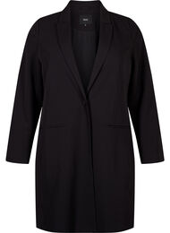 Klassisk lang blazer, Black