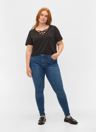 T-shirt, Black, Model image number 2