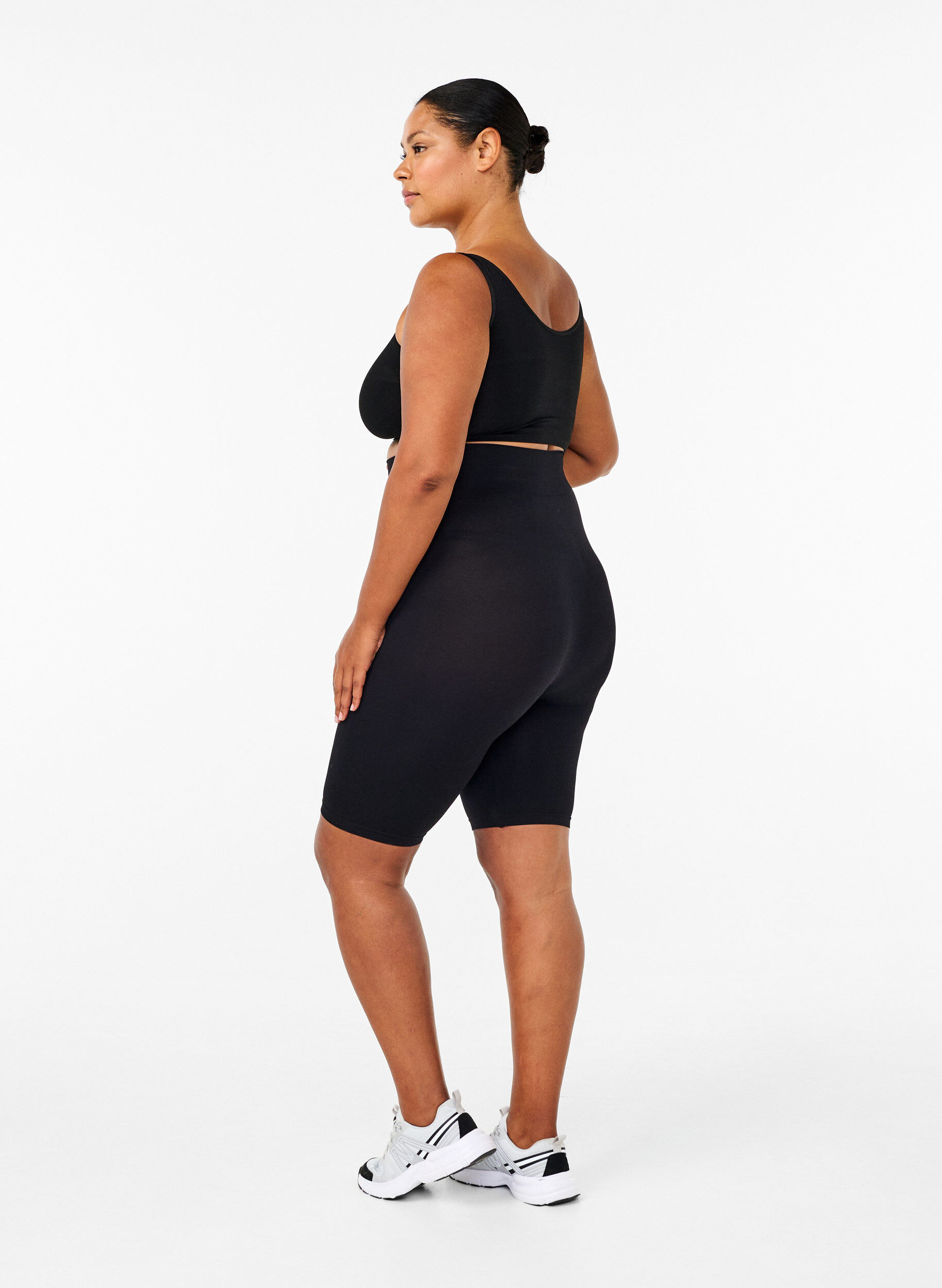 ZizziS&oslash;ml&oslash;s sykkelshorts, Svart, Model image number 2
