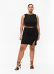 Kort topp med åpen detalj i siden, Black, Model image number 3
