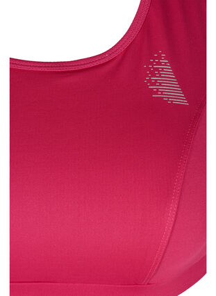 Sports-BH med ryggdetaljer, Pink Peacock, Packshot image number 2