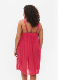 Nattkjole i mesh med string, Jazzy, Model