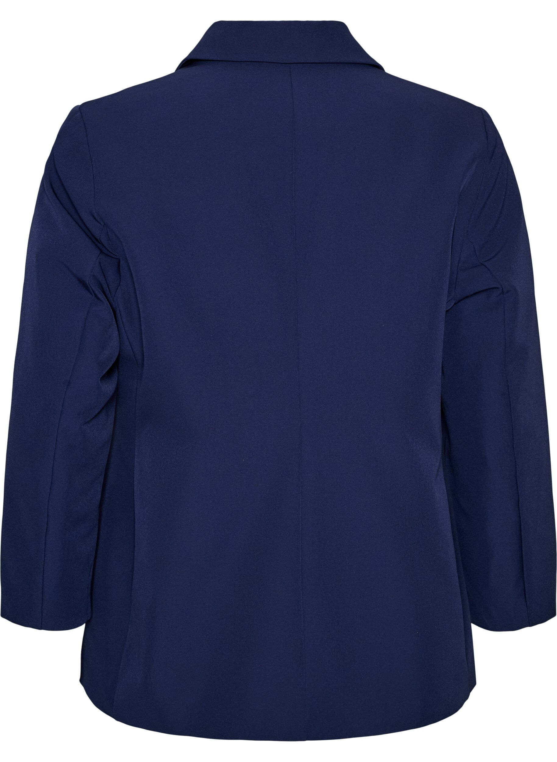 ZizziKlassisk blazer med knappelukking, Bl&aring;, Packshot image number 1