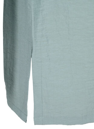 Lang skjorte med 3/4-ermer, Thyme, Packshot image number 3
