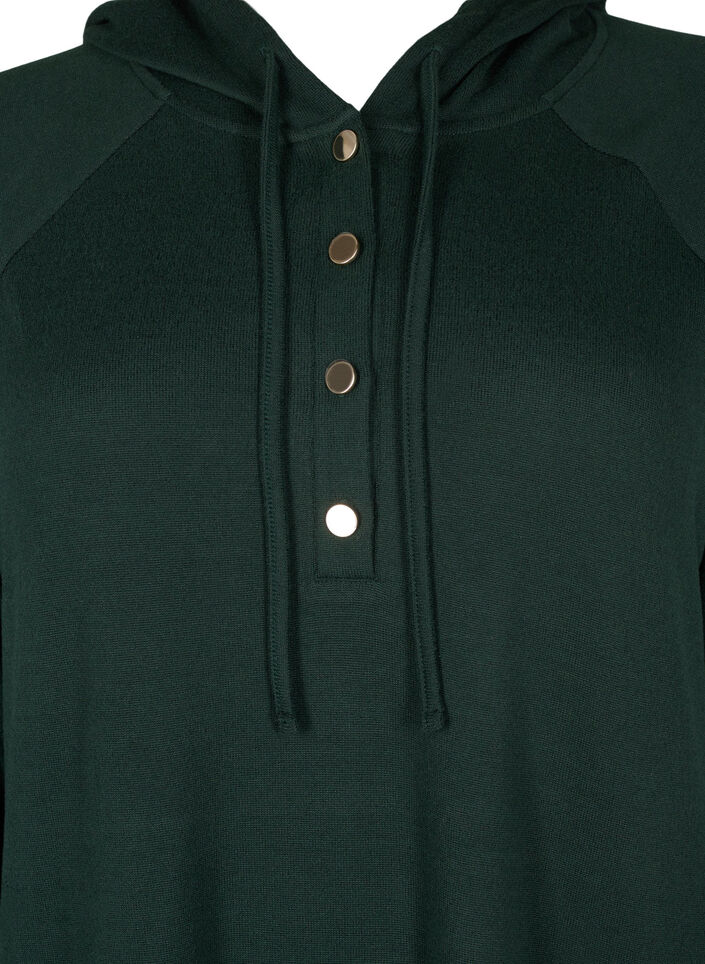 Langermet joggekjole med hette, Scarab Mél., Packshot image number 2