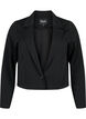 Kort blazer med knapp, Black, Packshot image number 0