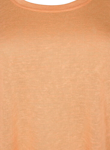 Bluse med 3/4-ermer, Mock Orange, Packshot image number 2