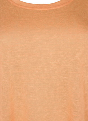 Bluse med 3/4-ermer, Mock Orange, Packshot image number 2