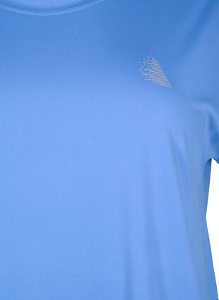 Kortermet trenings T-skjorte, Granada Sky, Packshot image number 2