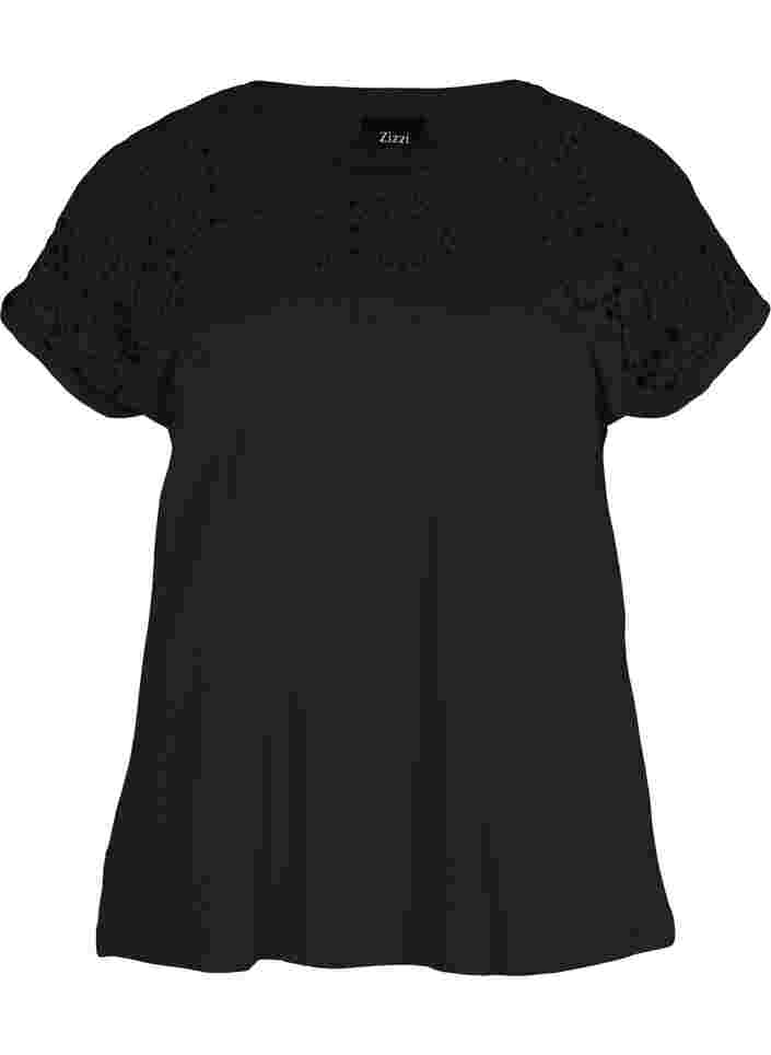 T-skjorte , Black, Packshot image number 0
