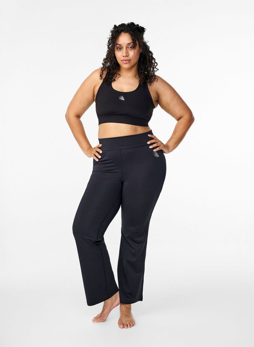 Slengbukser til trening, Black, Model