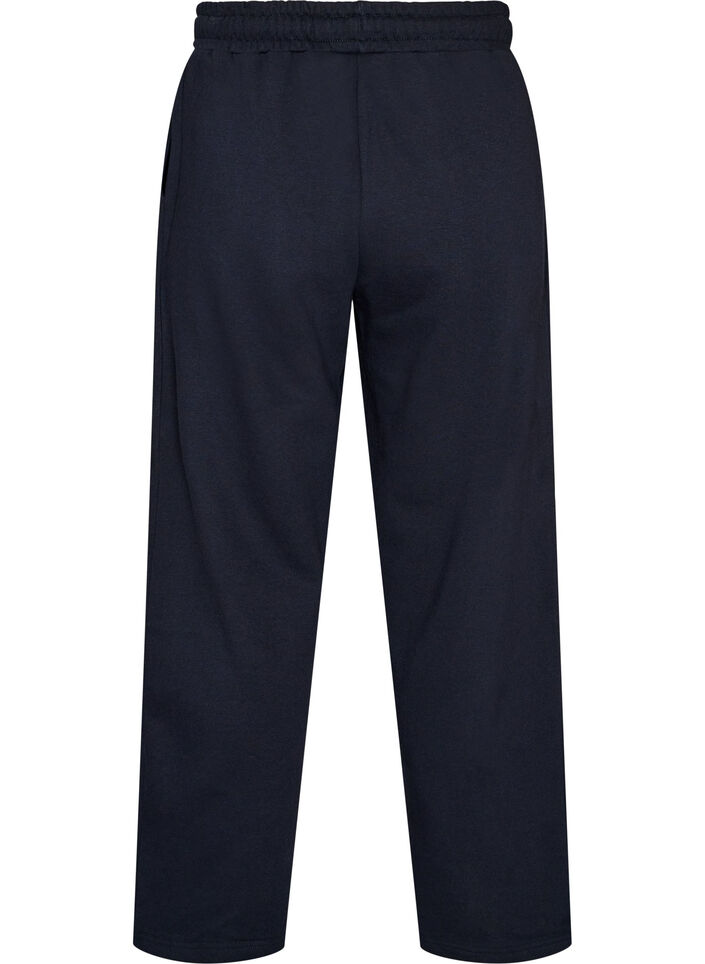 Joggebukser med lommer, Bl&aring;, Packshot image number 1