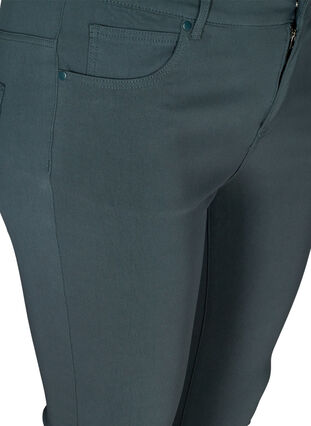 Slim fit bukser med lommer, Dark Slate, Packshot image number 2