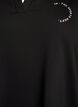 Sporty poloskjorte med stripete detaljer, Svart, Packshot image number 2