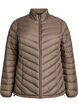 Lett jakke med lommer, Brun, Packshot image number 0