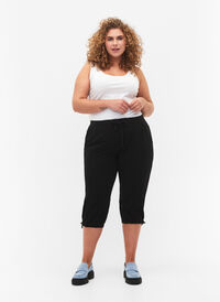 Capribukser i bomull, Black, Model