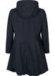 Rutete kåpe med ull, Dark Grey Melange, Packshot image number 1