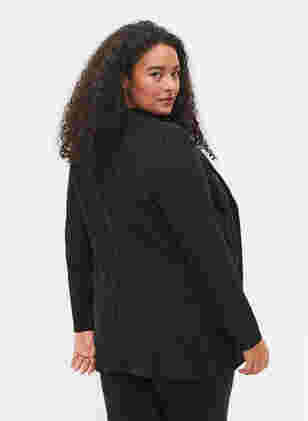 Blazer med lurex, Black w. Lurex, Model
