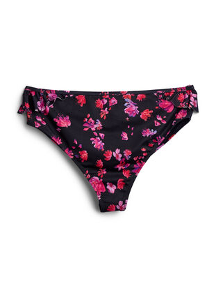 Zizzi Blomstrete brazilian bikinitruse, Rosa, Packshot image number 0