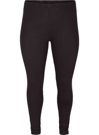 Leggings i viskose med sten på sidene