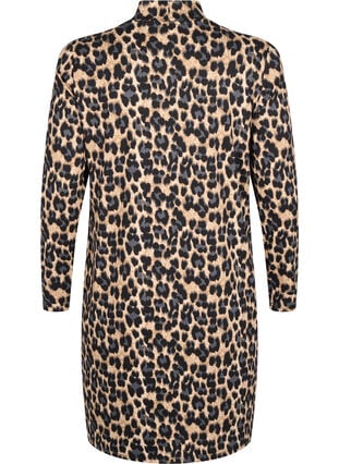 Zizzi FLASH - Kjole med lange ermer og turtleneck, Svart, Packshot image number 1