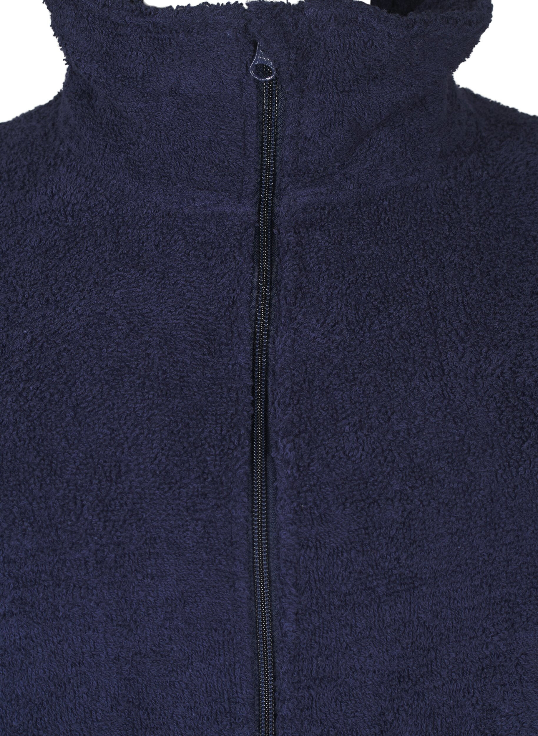Zizzi Frott&eacute;badek&aring;pe med glidel&aring;s, Navy Blazer, Packshot image number 2