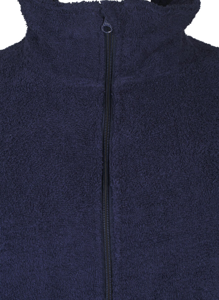 Frott&eacute;badek&aring;pe med glidel&aring;s, Navy Blazer, Packshot image number 2
