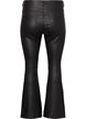 Coated Ellen jeans med bootcut, Black, Packshot image number 1